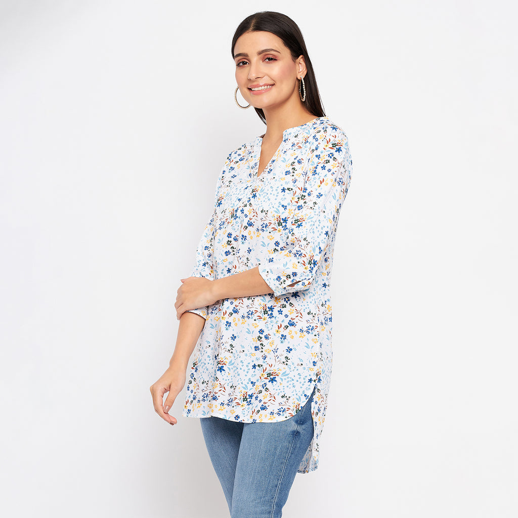 Duke Stardust Women 3/4 Sleeve Printed Tunic (SDX4114)