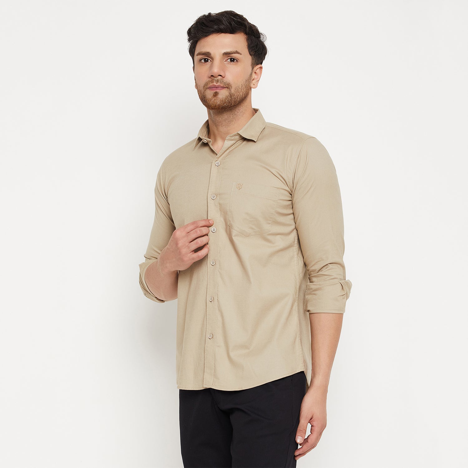 Duke Urban Men Full Sleeve Cotton Shirt (SDO8PLOS)