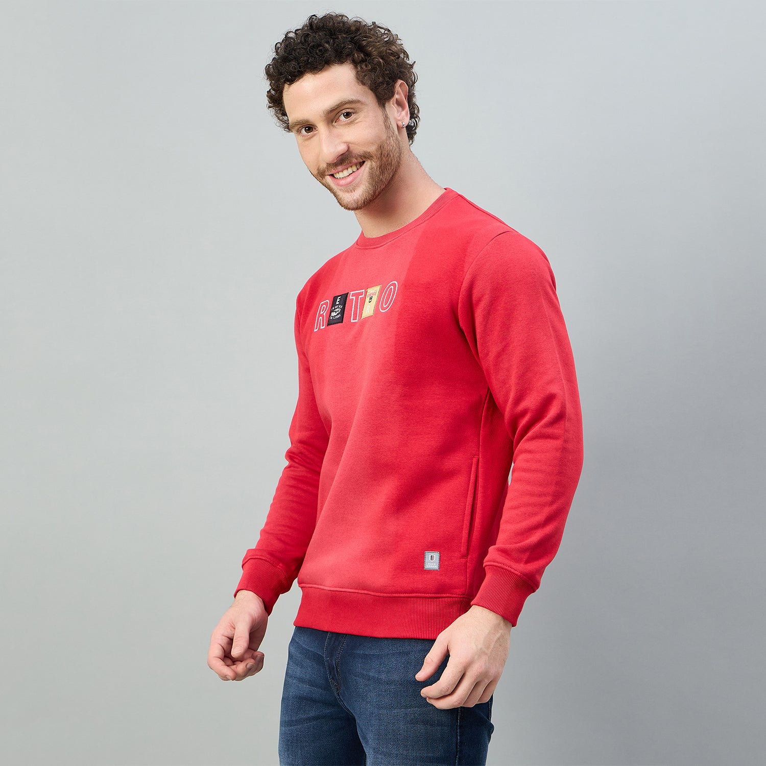 Duke Urban Men Round Neck Regular Sweatshirt (LF6344)