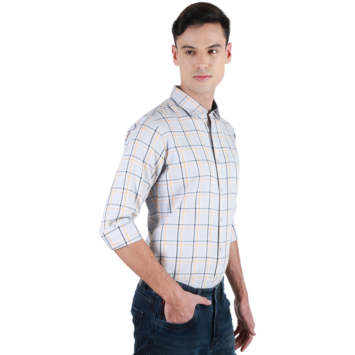 Duke Stardust Men Full Sleeve Cotton Shirt (SD7CKTR)
