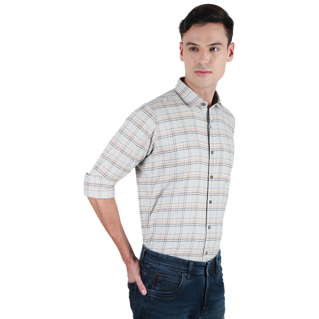 Duke Stardust Men Full Sleeve Cotton Shirt (SDO8CKOE)