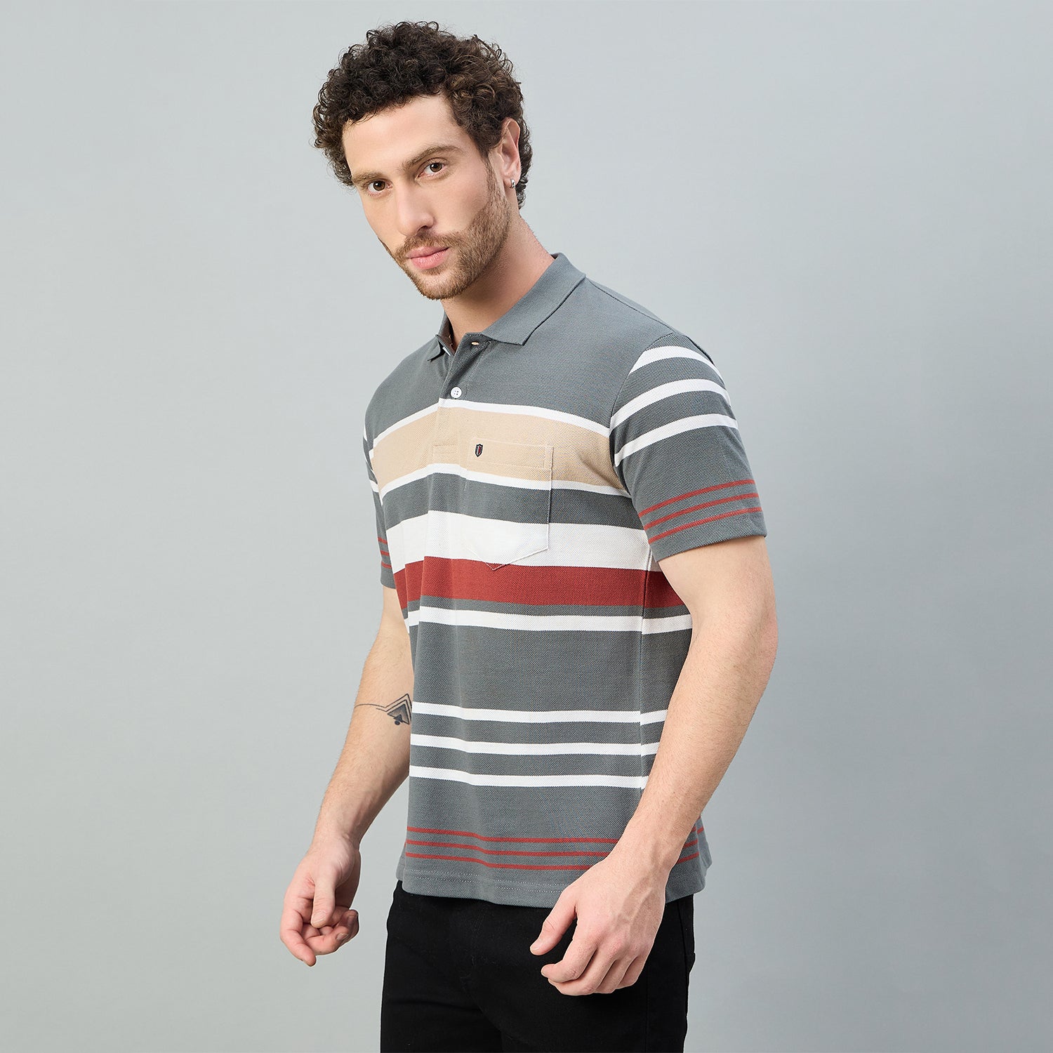 Duke Urban Men Regular Fit Polo Tshirt (MLF1163)