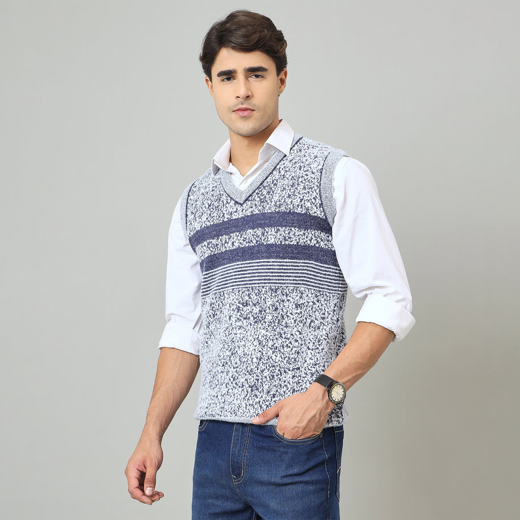 Duke Urban Men V-neck sleeveless sweater (SDS2213)