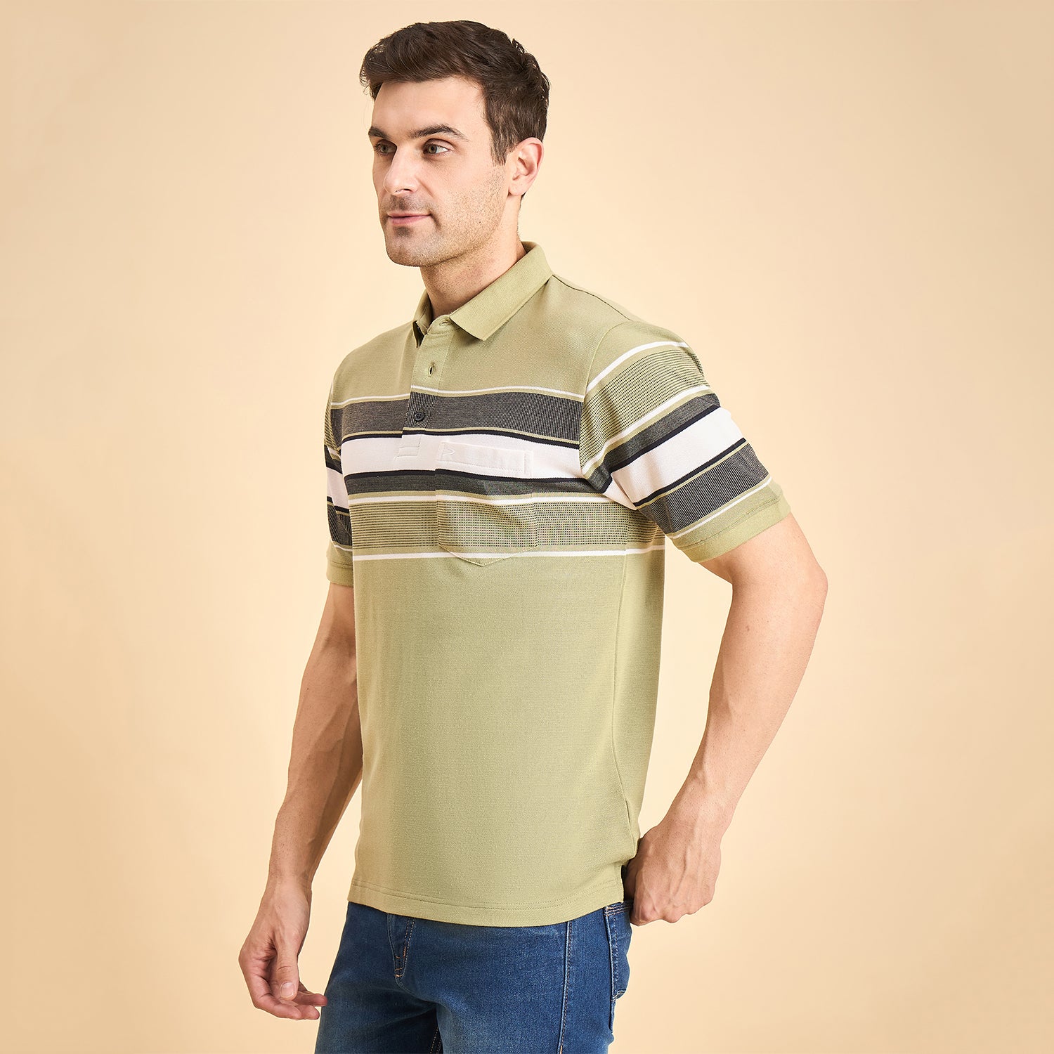 Duke Urban Men Half Sleeve Cotton Polo Tshirt (ON3070)