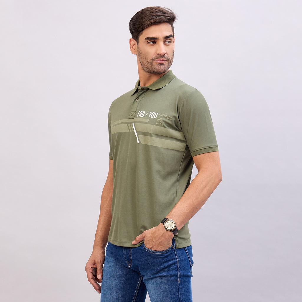 Duke Urban Men Half Sleeve Cotton Polo Tshirt (ON3048)