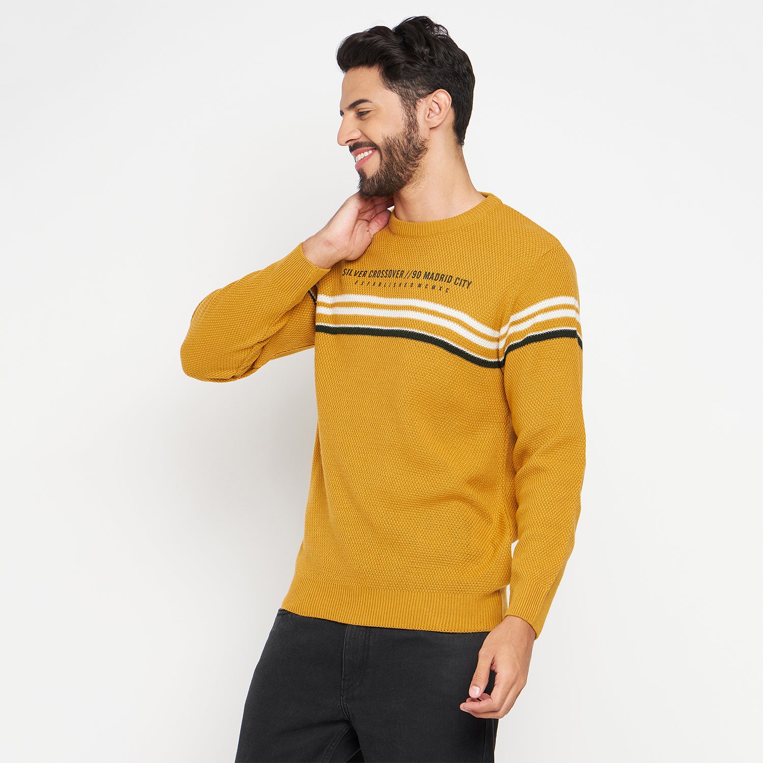 Duke Urban Men Full Sleeve Round Neck Pullover (SDS2008)