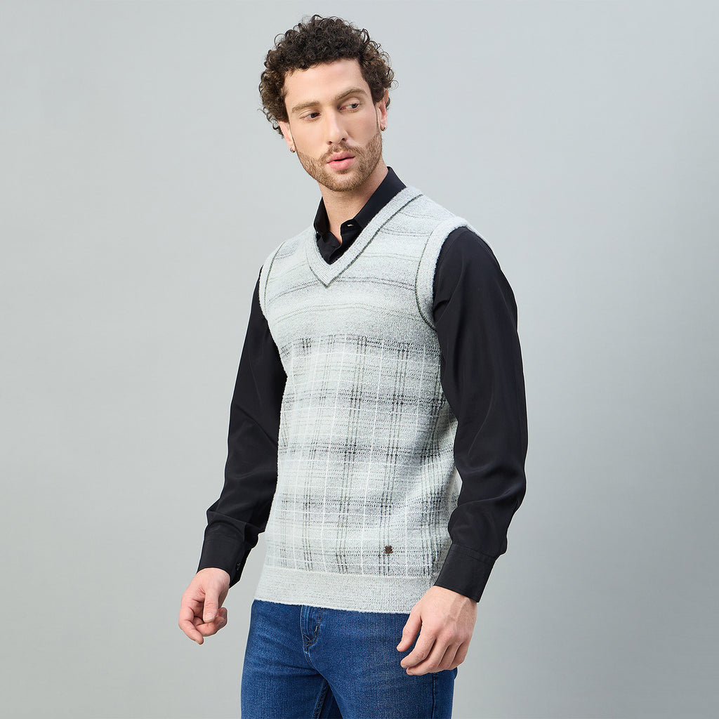 Duke Urban Men V Neck Sleeveless Regular Sweater (SDS2255)