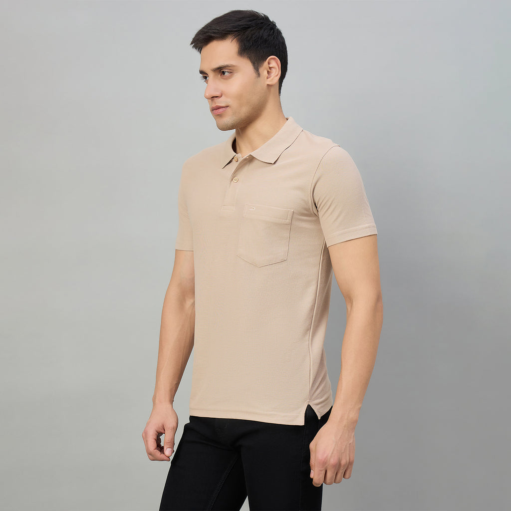 Duke Men Half Sleeve Cotton Regualr Fit Casual T-shirt (SD500)