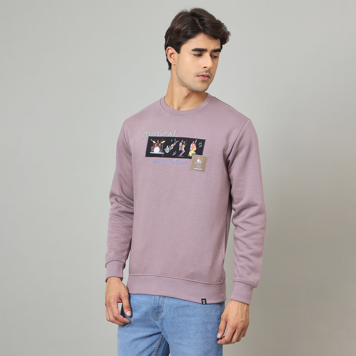 Duke Urban Men Round Neck Regular Sweatshirt (LF6347)