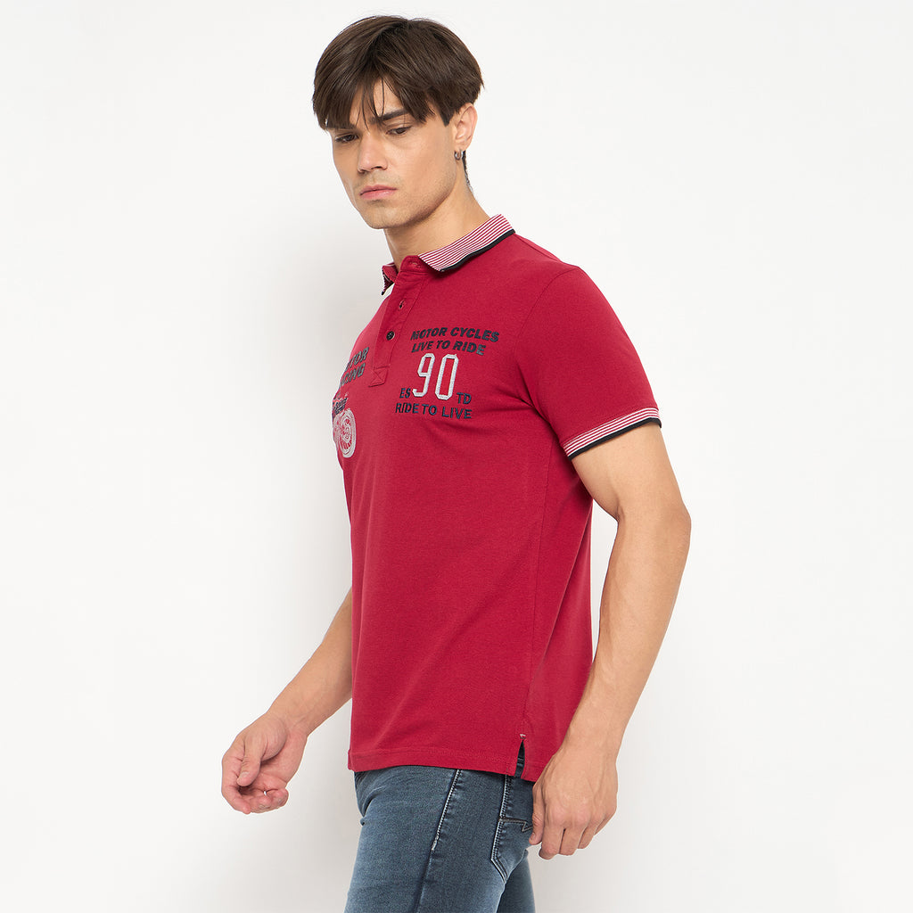 Duke Urban Men Half Sleeve Cotton T-shirt (LF7086)