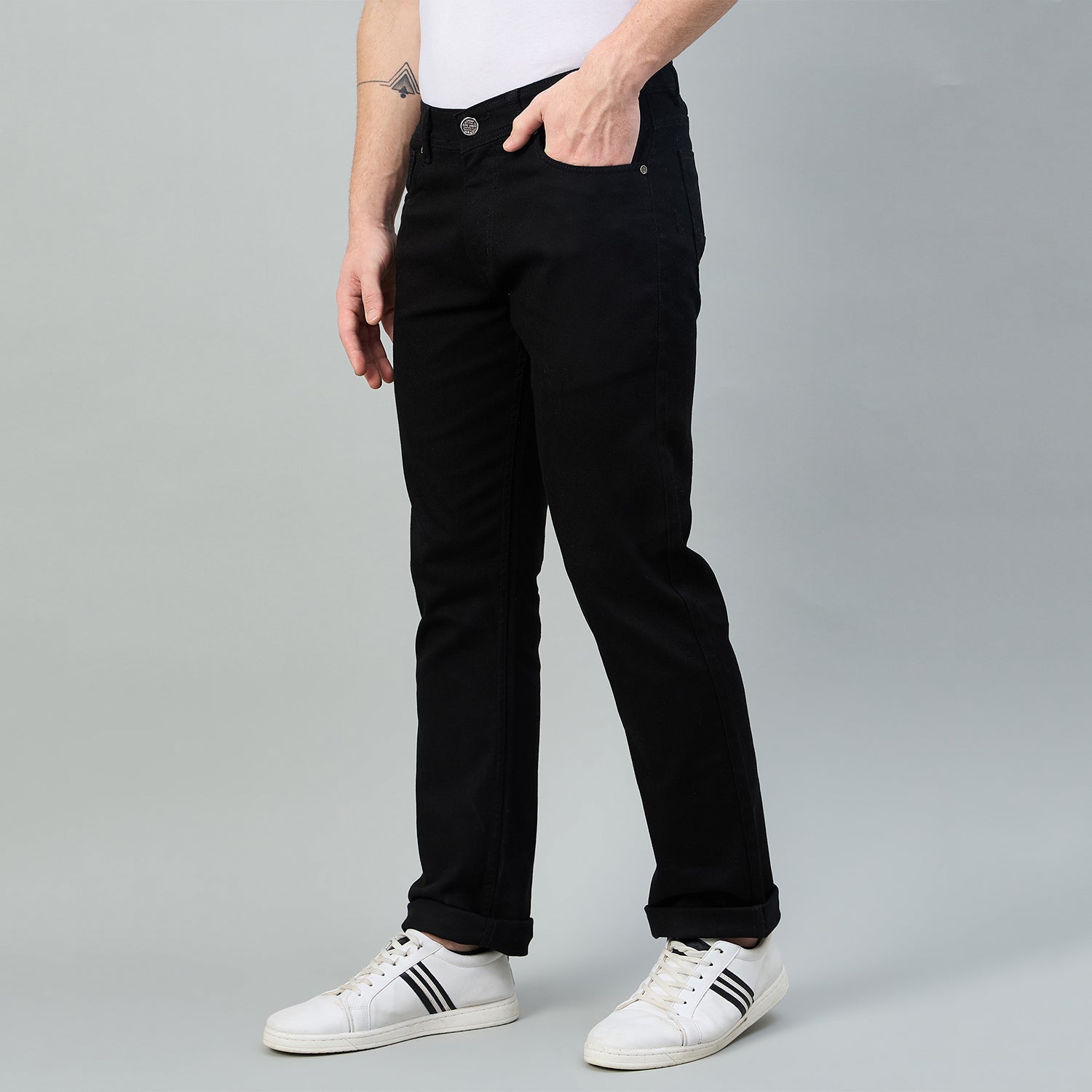 Duke Urban Men Comfort Fit Designer Jeans (MSD5913C)