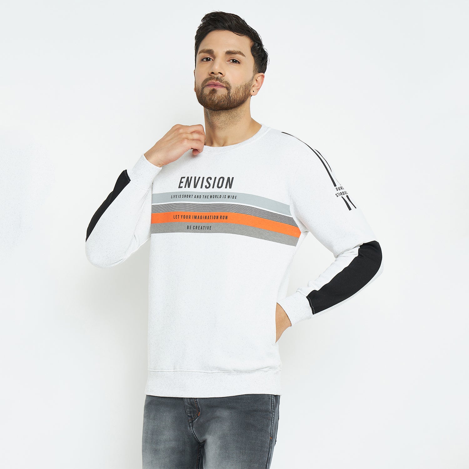 Duke Urban Men Round Neck Sweatshirt (LF6280)