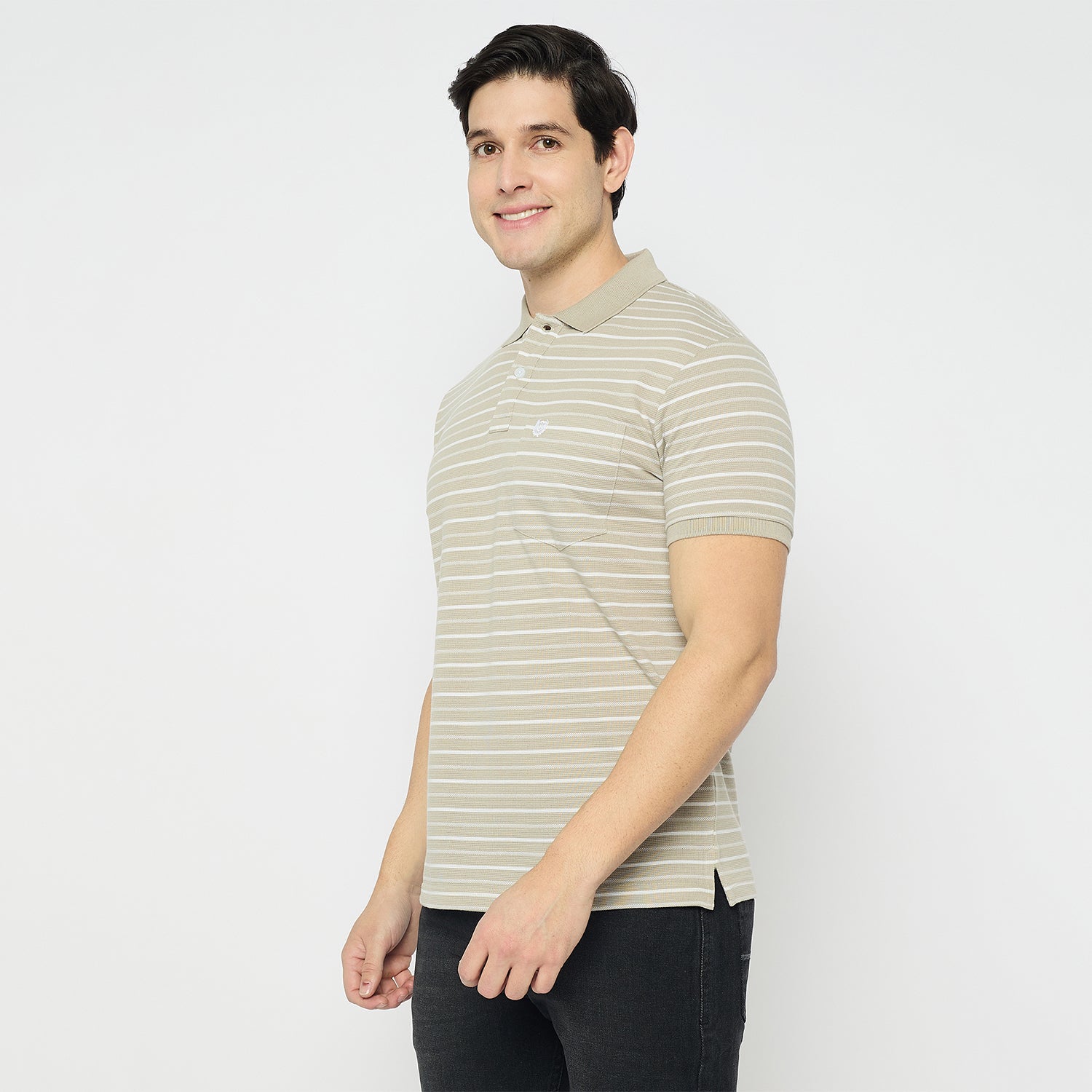 Duke Urban Men Half Sleeve Cotton Collared Tshirt (LF7678)