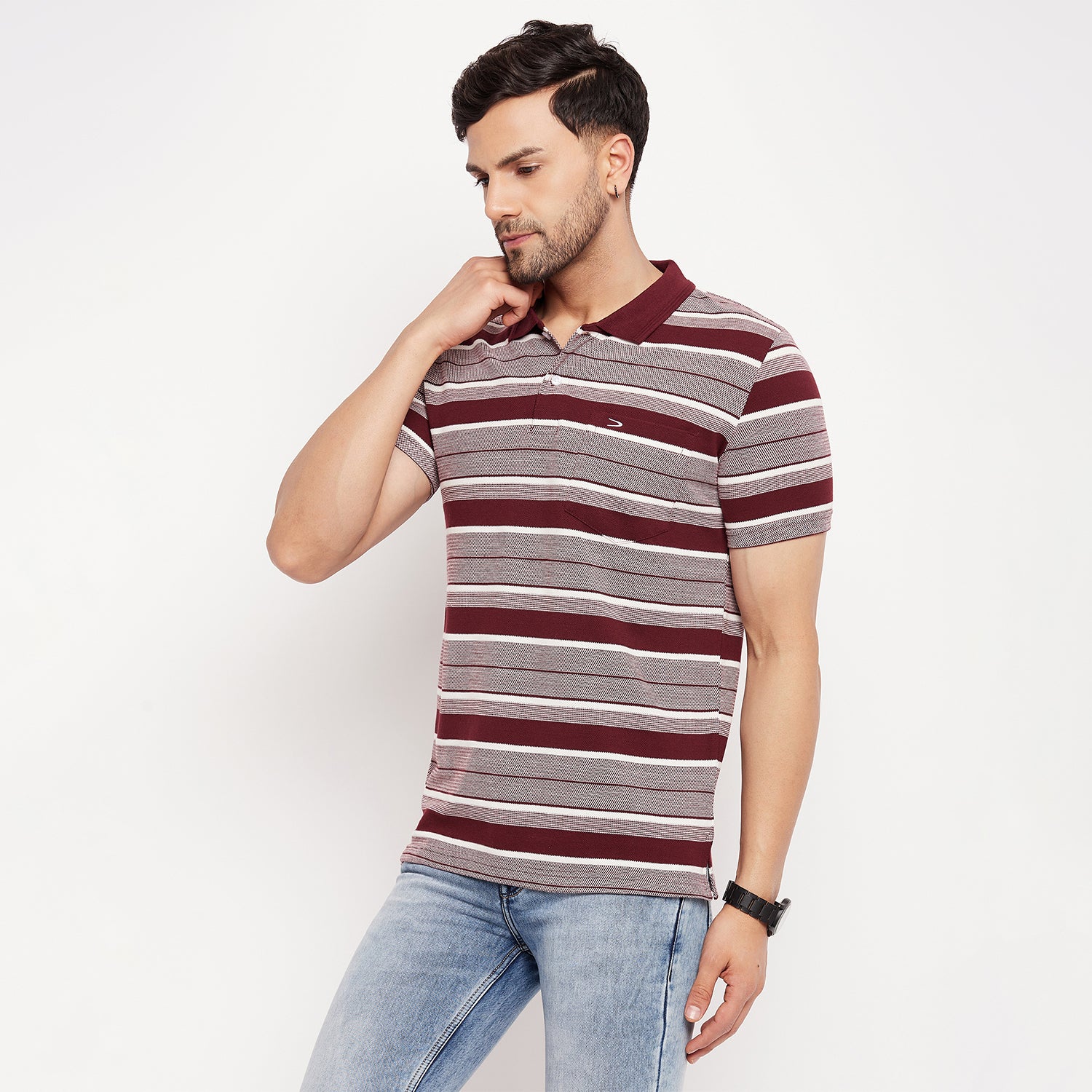 Duke Stardust Men Half Sleeve Cotton Tshirt (1091)