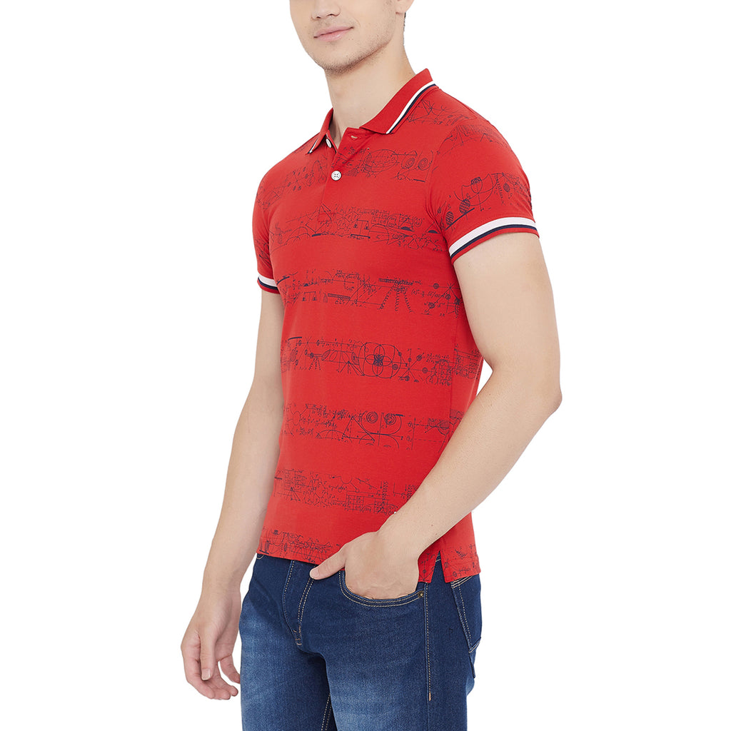 Duke Men Half Sleeve T-Shirt (LF4944)
