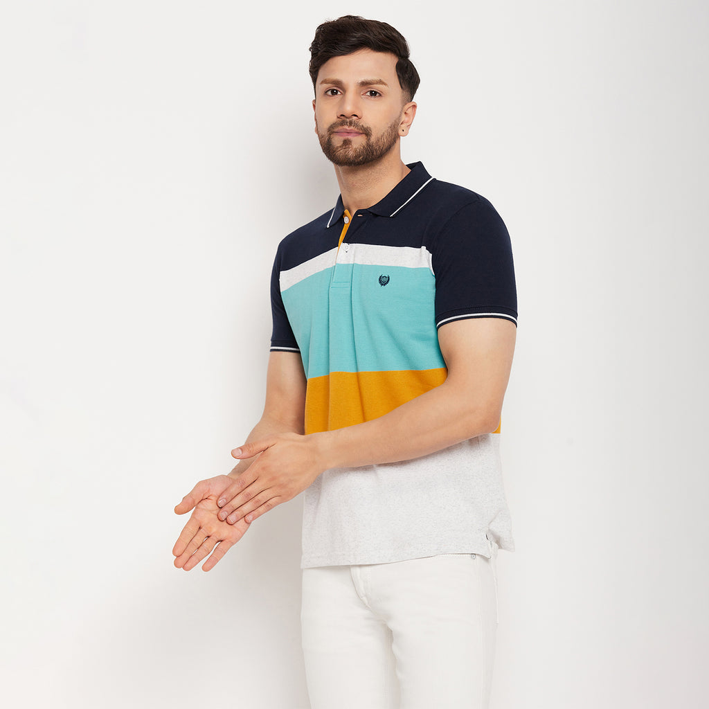 Duke Stardust Men Half Sleeve Cotton T-shirt (LF5718)