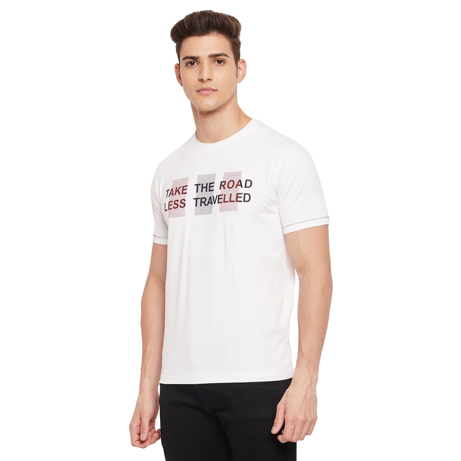 Duke Urban Men Half Sleeve Cotton T-shirt (LQSD4135)