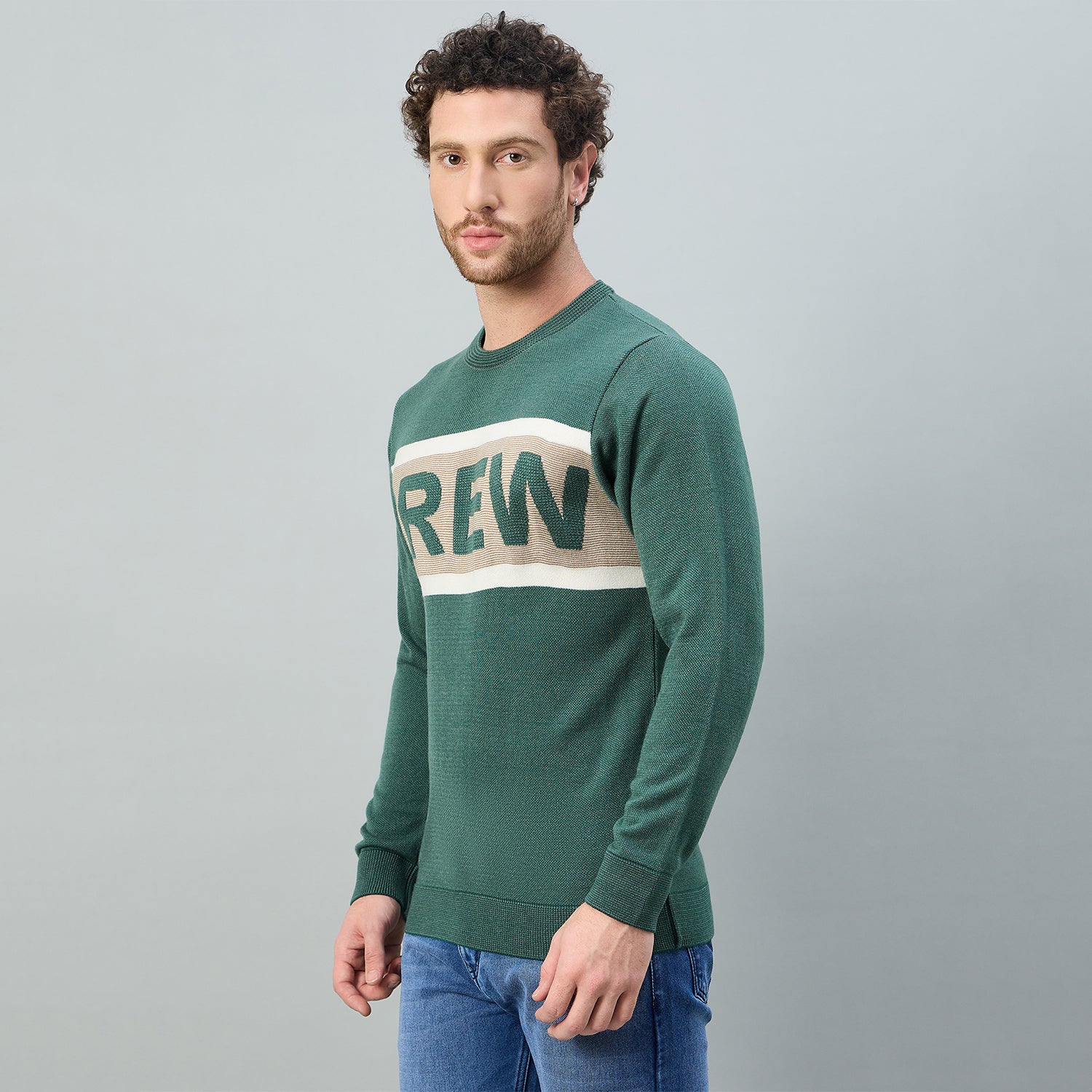 Duke Urban Men Round Neck Regular Sweater (SDS2279)