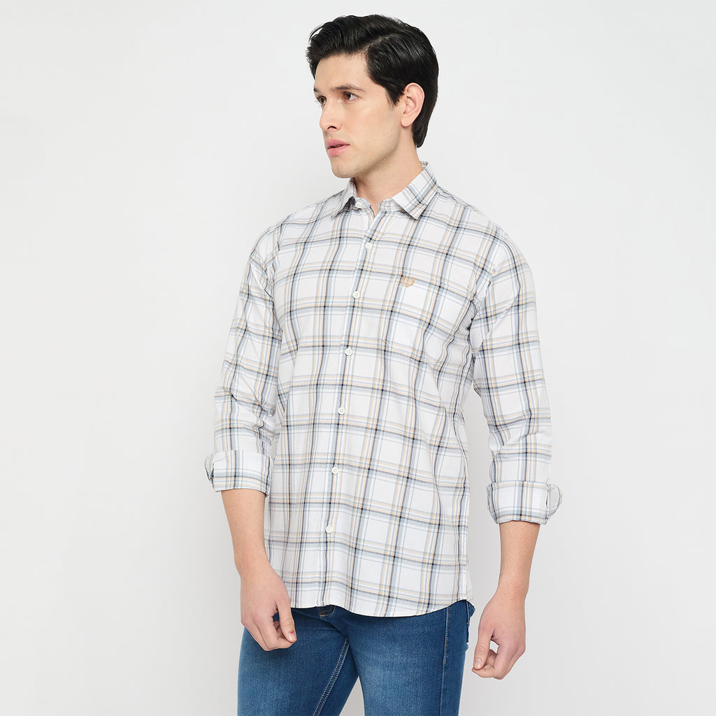 Duke Urban Men Full Sleeve Cotton Shirt (SDO6CHC)