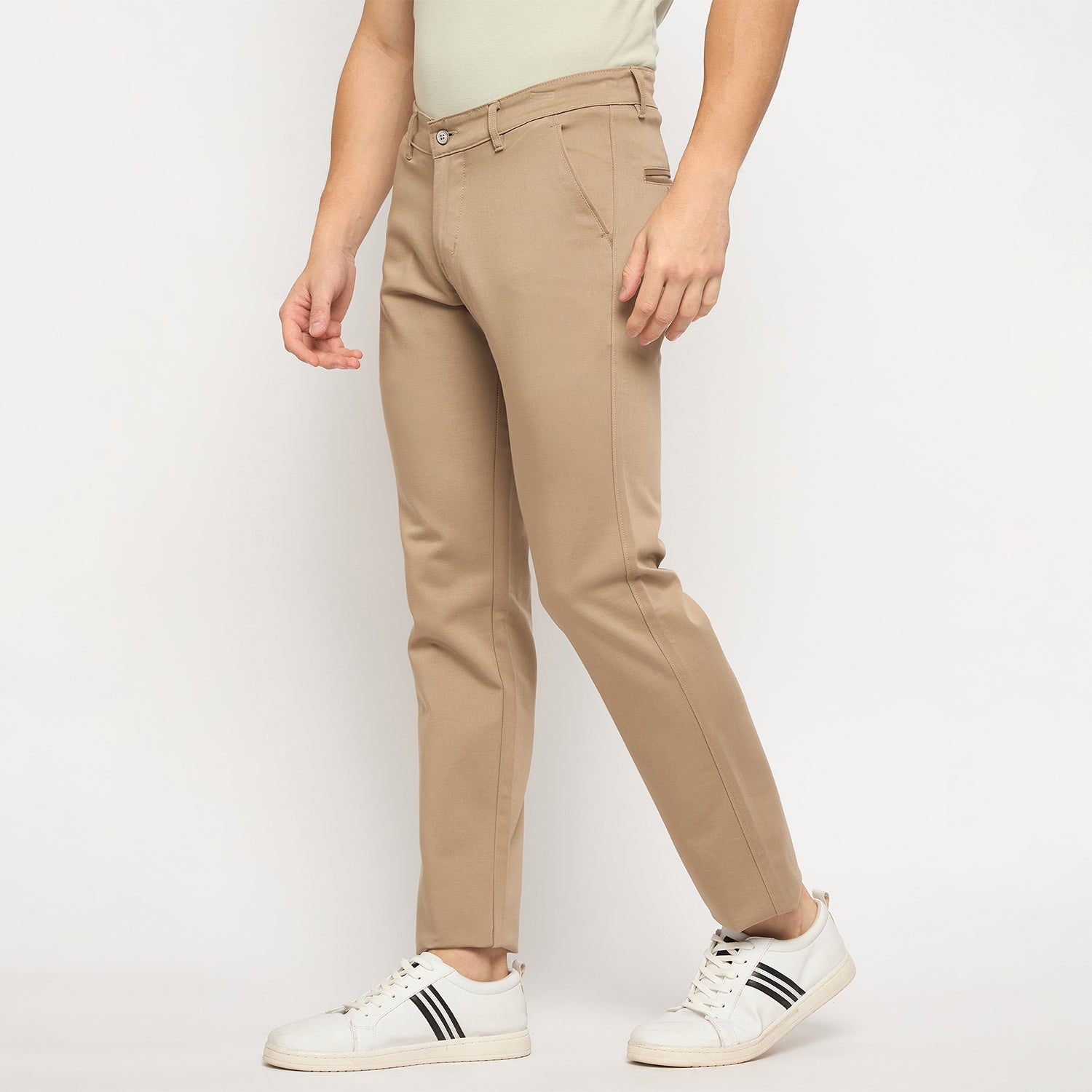 Duke Urban Men Flatfront Narrowfit Chinos Trousers (SDT4585)