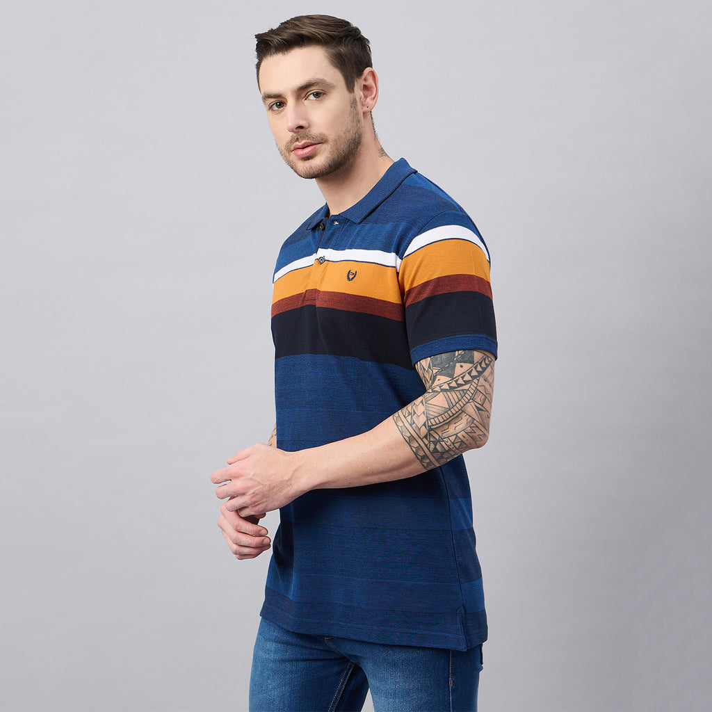 Duke Urban Men Half Sleeve Cotton Polo Tshirt (ON1427)