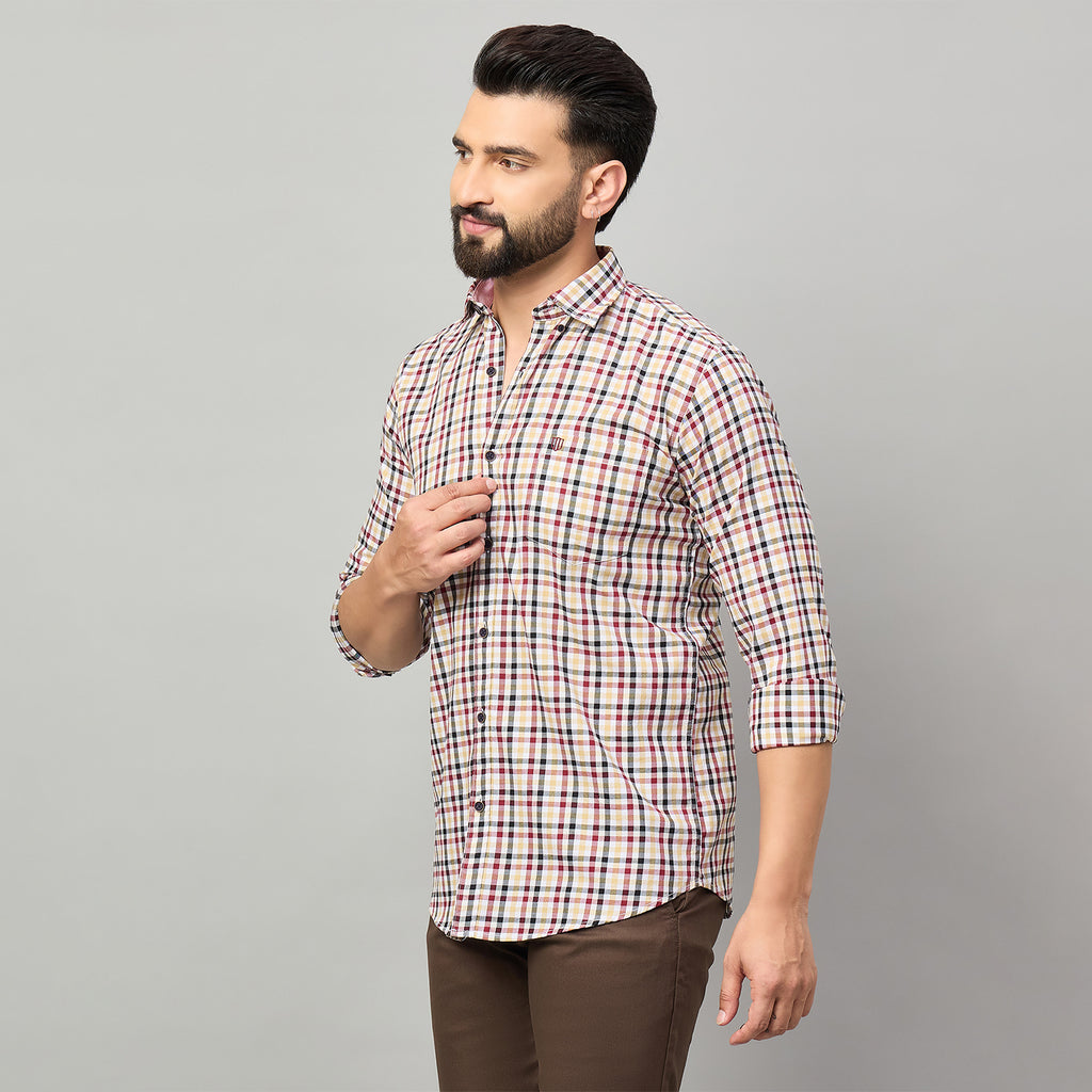 Duke Urban Men Full Sleeve Cotton Shirt (SDO5CKBE)