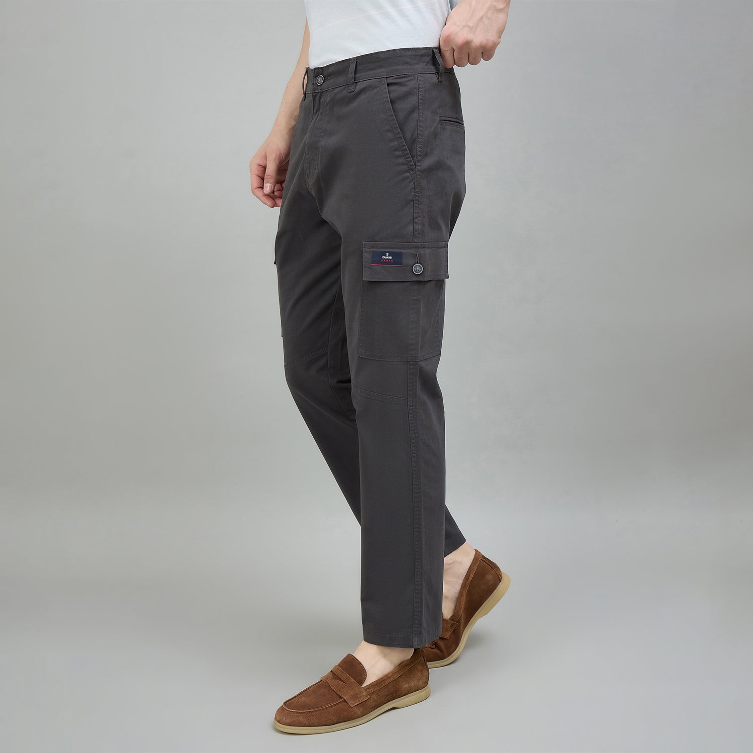 Duke Urban Men Non Denim Regular Fit Cargo (SDT4639)