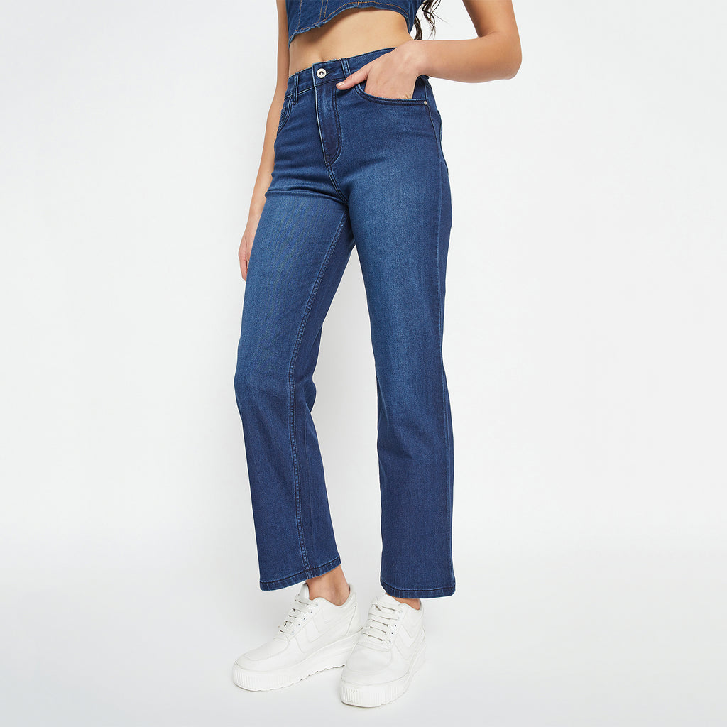 Duke Urban Women Straight Fit Stretchable Jeans (SDD6744)