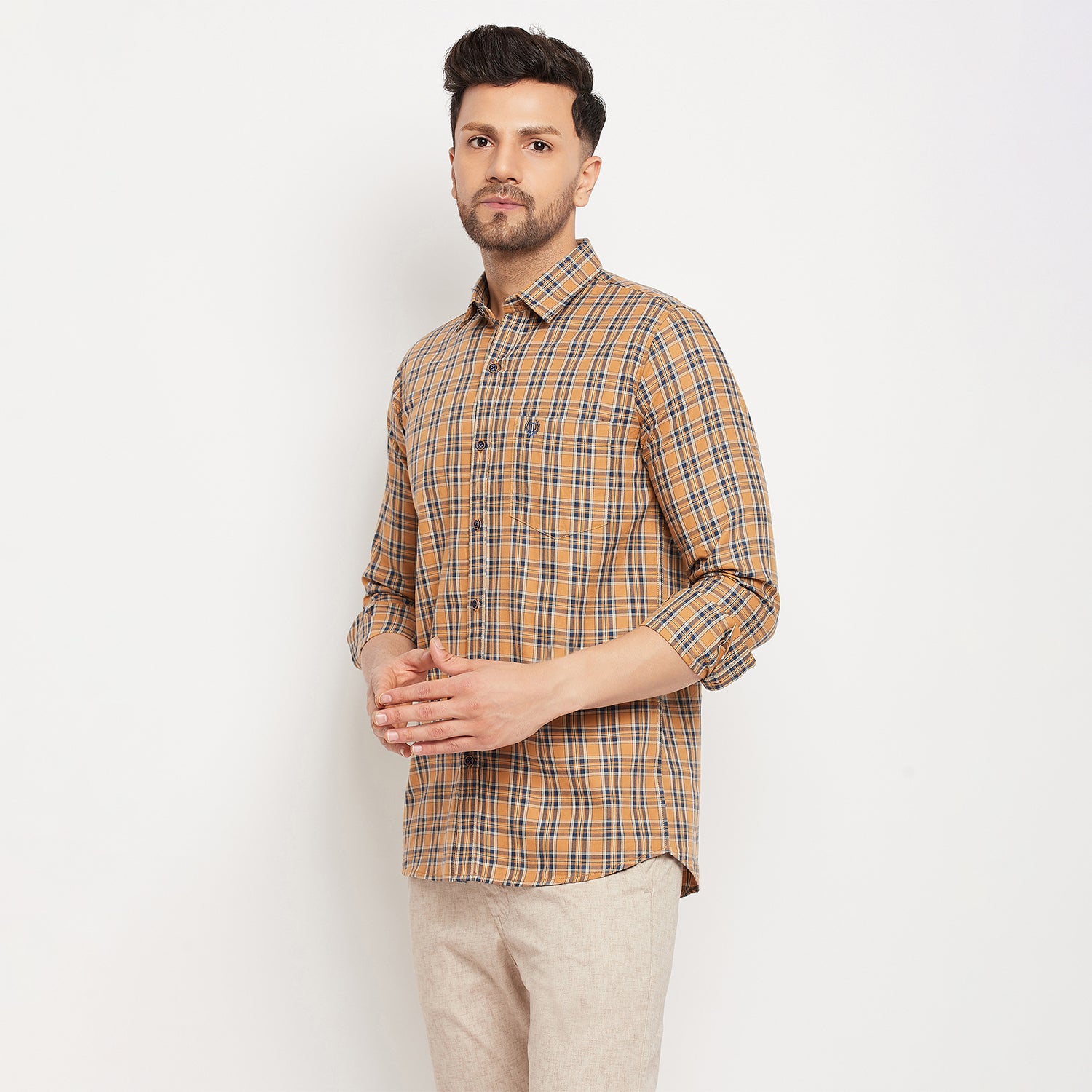Duke Urban Men Full Sleeve Cotton Shirt (SDO6CKT)