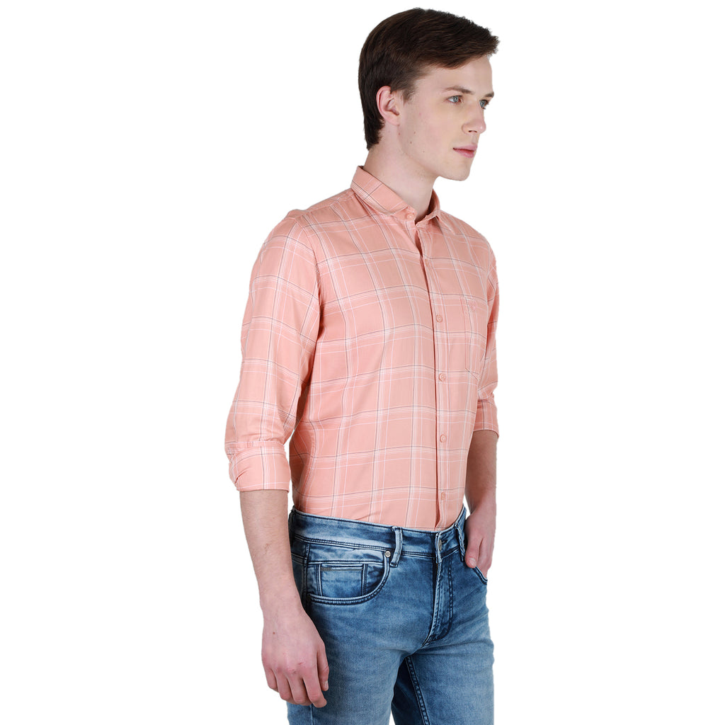 Duke Stardust Men Full Sleeve Cotton Shirt (SDO6CKOB)
