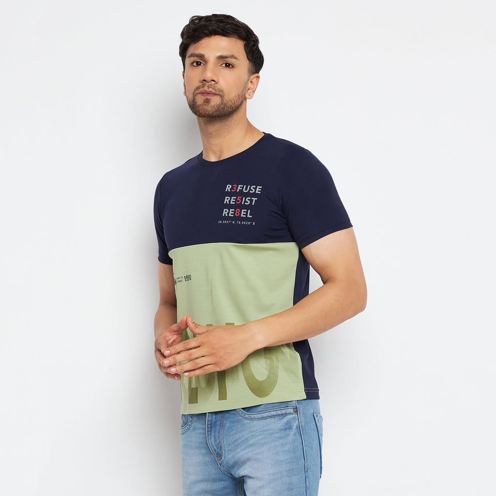 Duke Stardust Men Round Neck Half Sleeve Cotton T-shirt (LF5750)