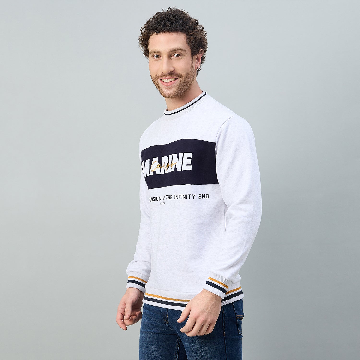 Duke Urban Men Printed Sweatshirt (LF6351)