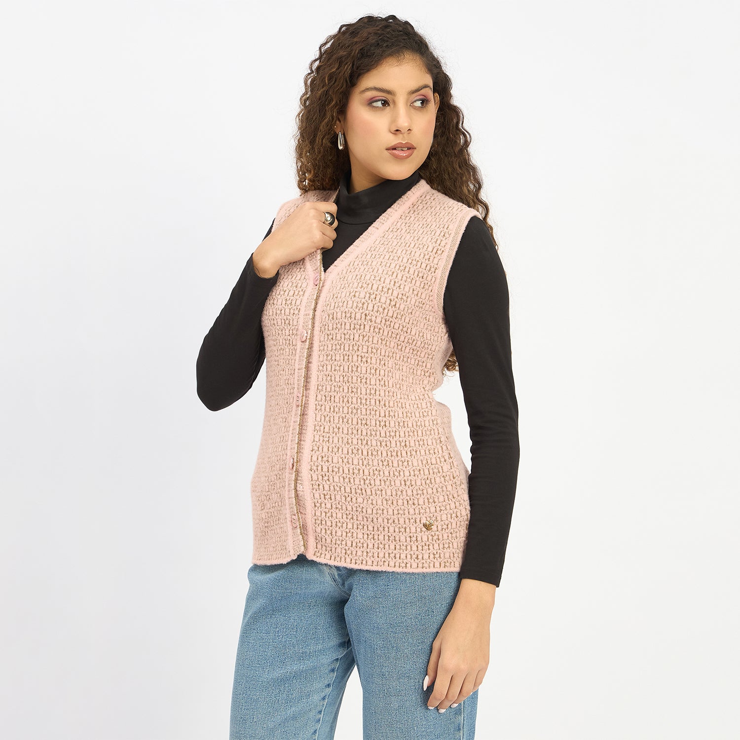 Duke Urban Women Sleeveless Cardigan (SDS1267N)