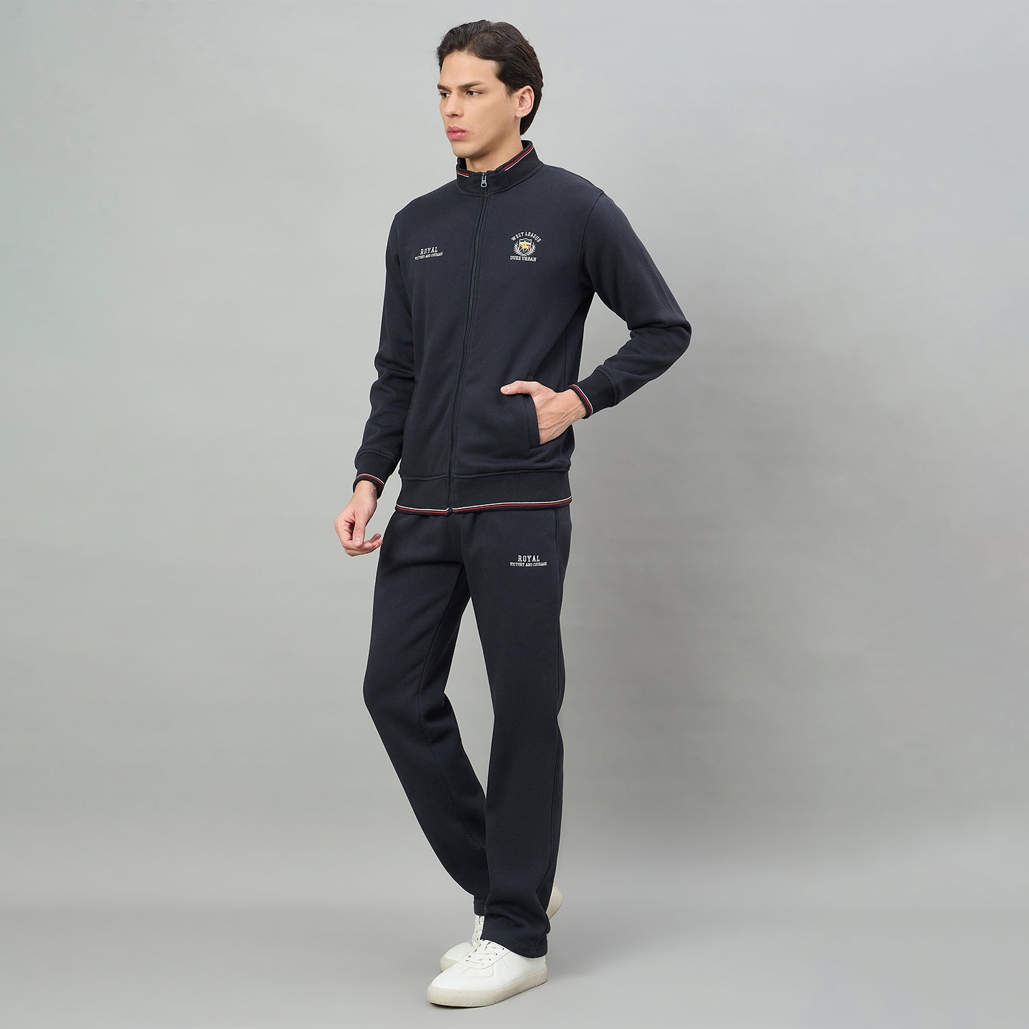 Duke Urban Men Full Sleeve Regular Tracksuit (LF6062)