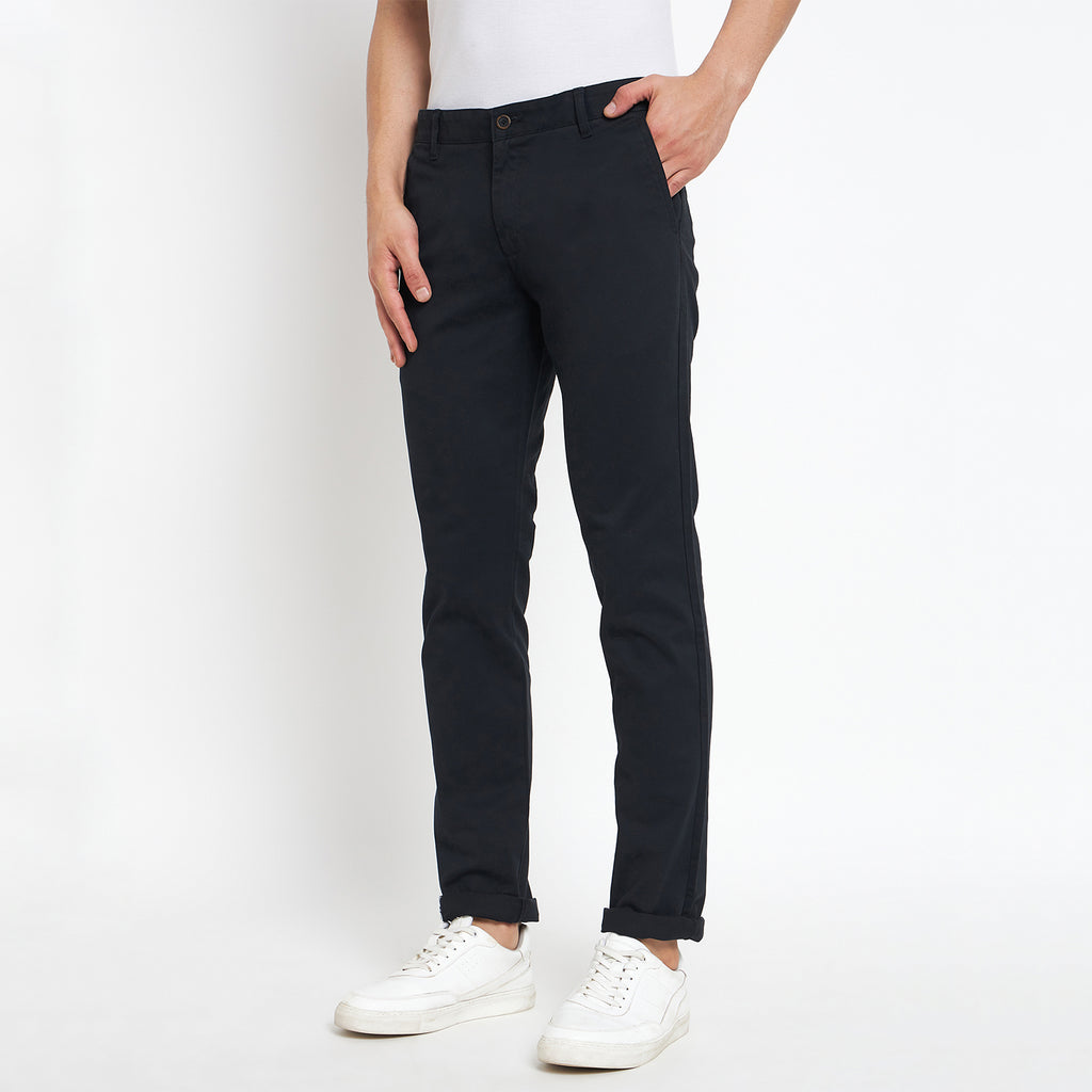 Duke Stardust Men Solid Chinos Trousers (SDT4512)