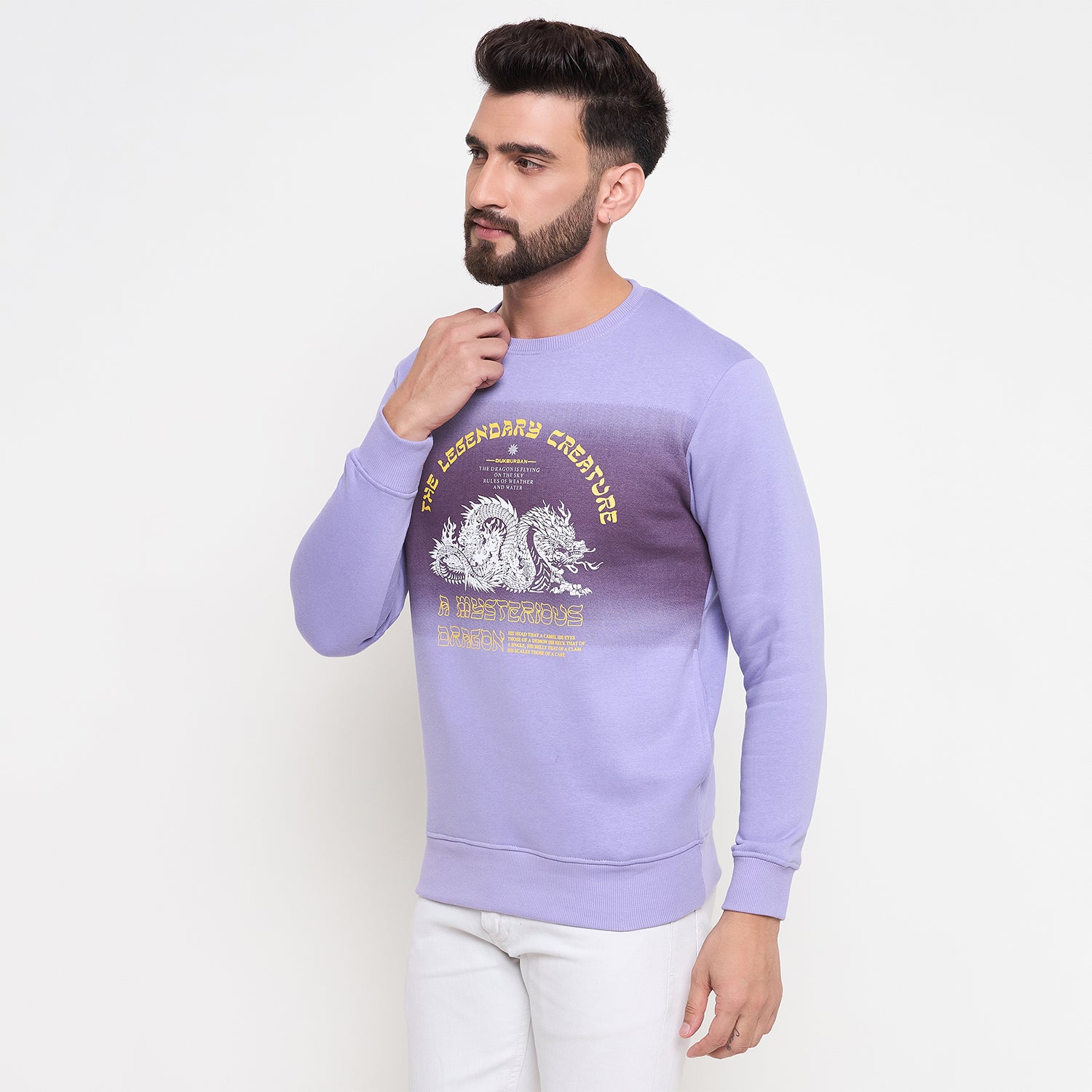Duke Urban Men Round Neck Sweatshirt (LF6340)