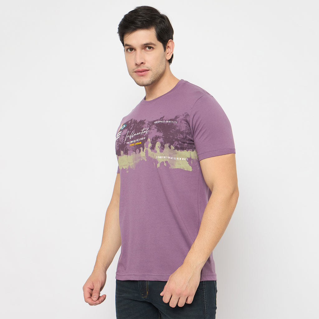 Duke Urban Men Half Sleeve Cotton Tshirt (LF7420)
