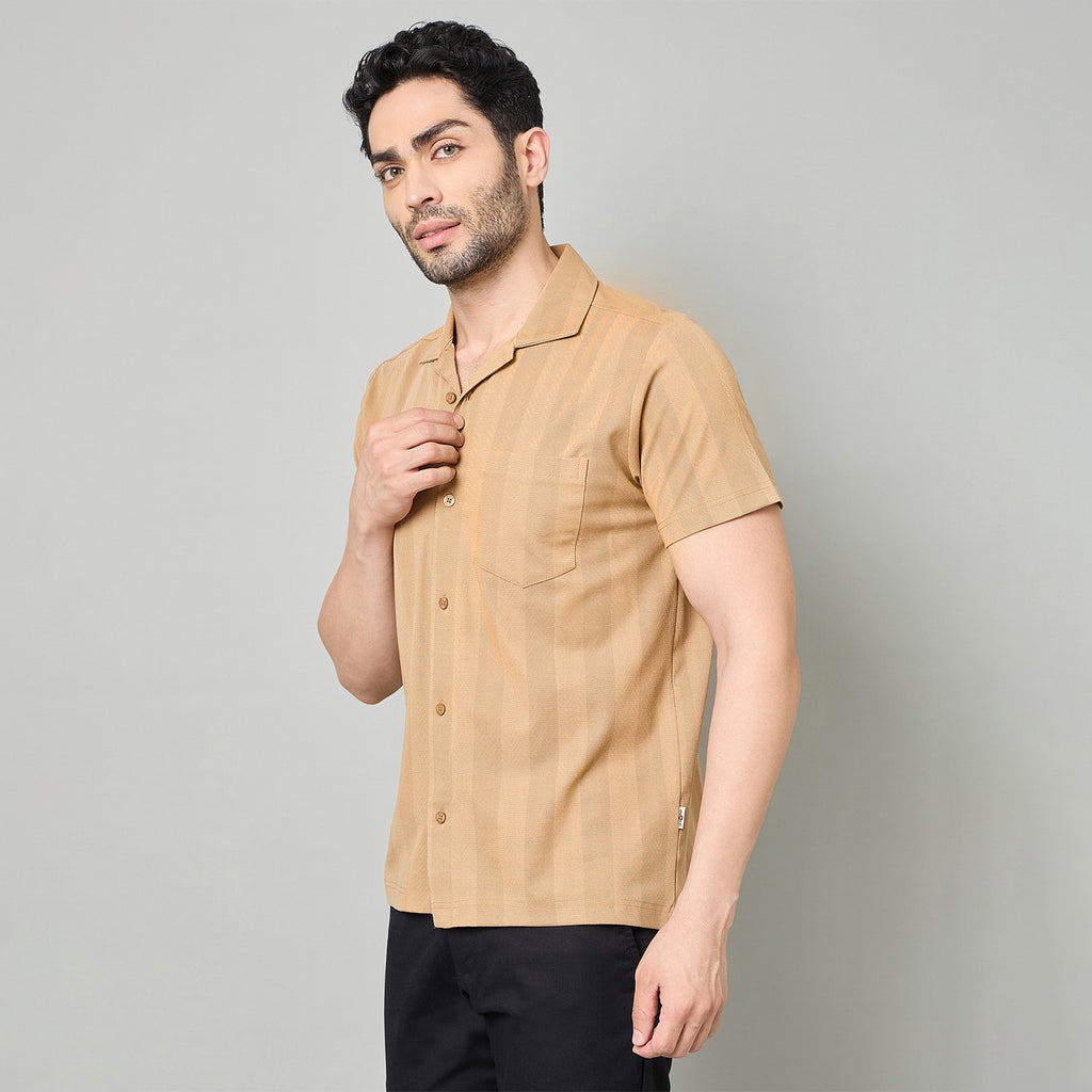 Duke Urban Men Half Sleeve Cotton Shirt (LF7762)
