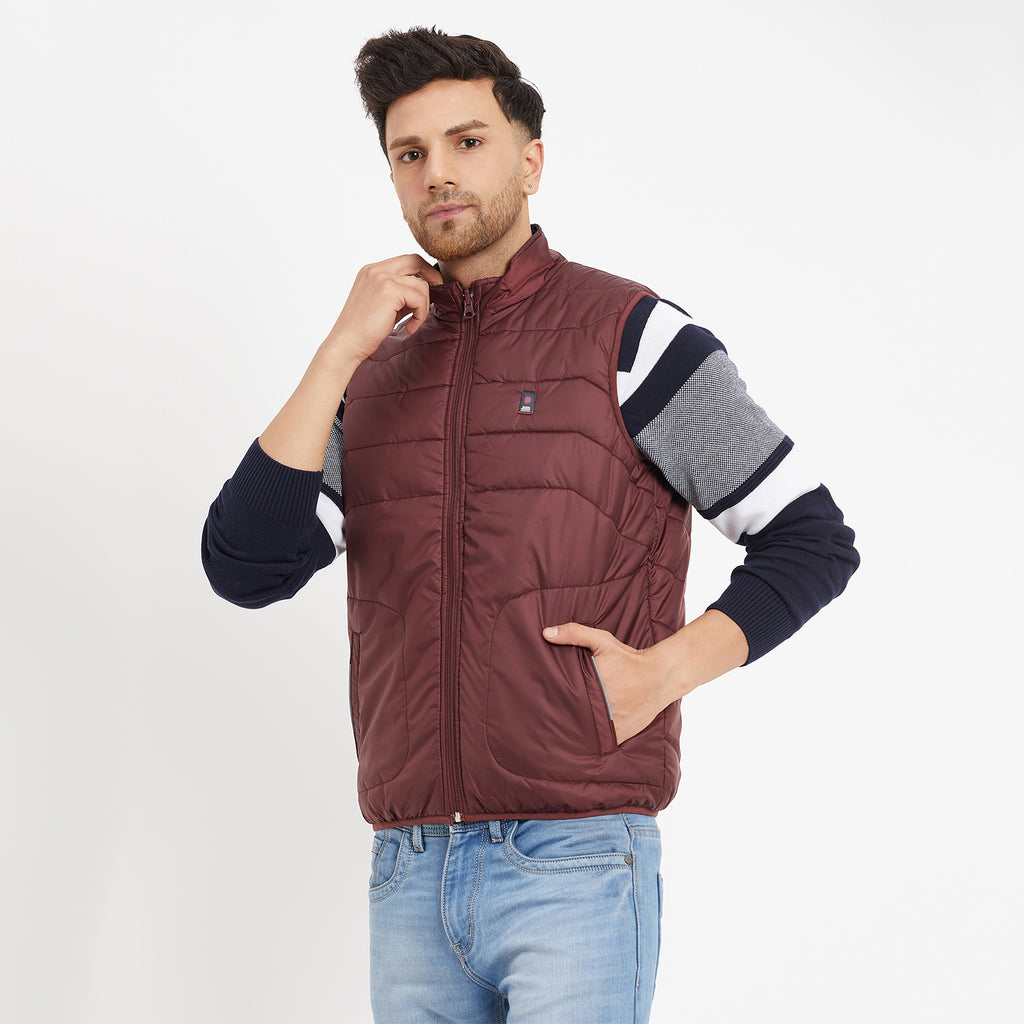 Duke Urban Men Sleeveless Reversible Jacket (SDZ1873)