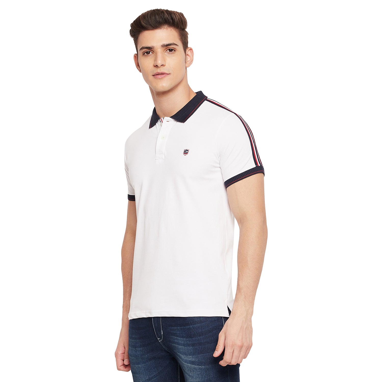 Duke Men Stardust Half Sleeve  T-Shirt (LQ4530)