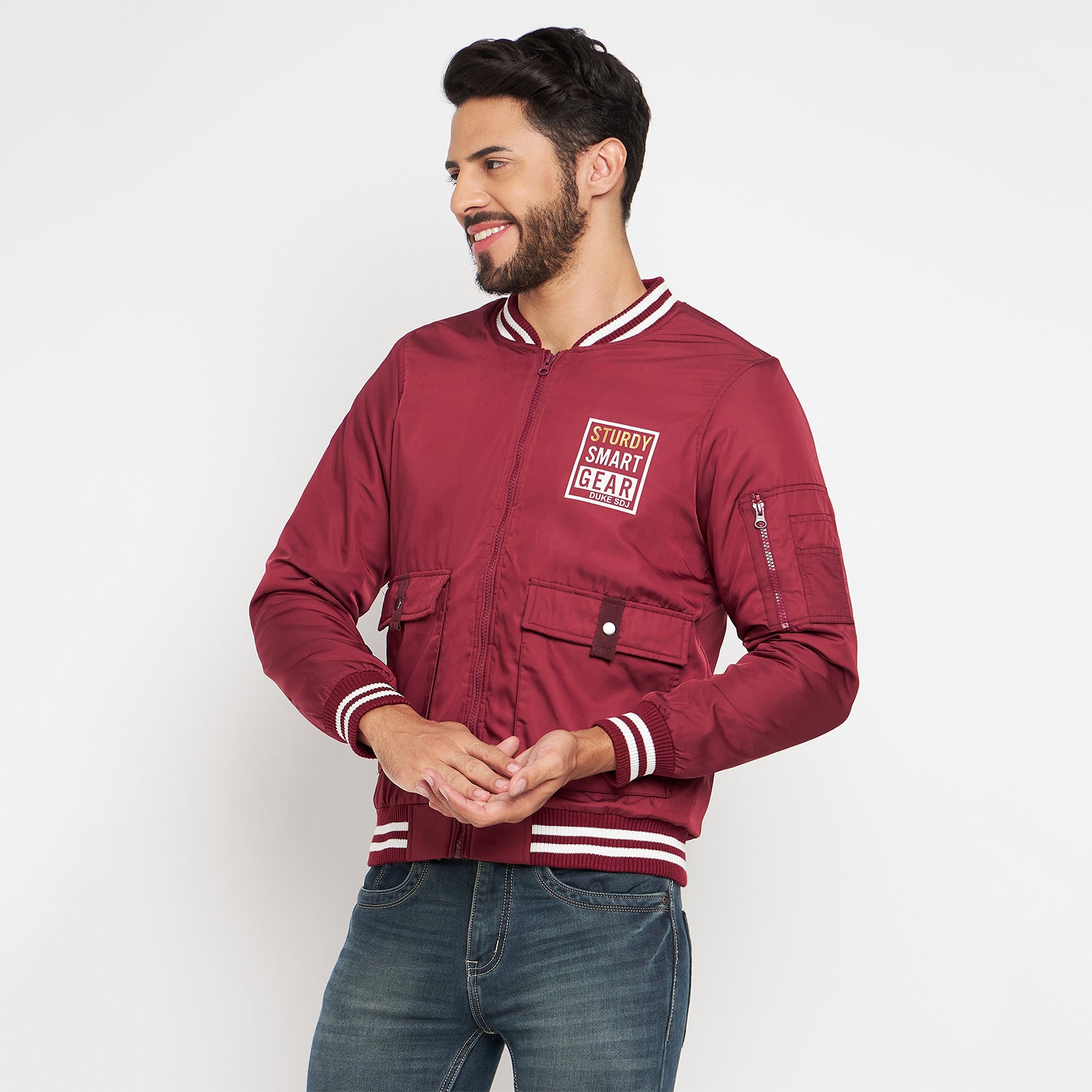 Duke Urban Men Full Sleeve Jacket (SDZ1075)