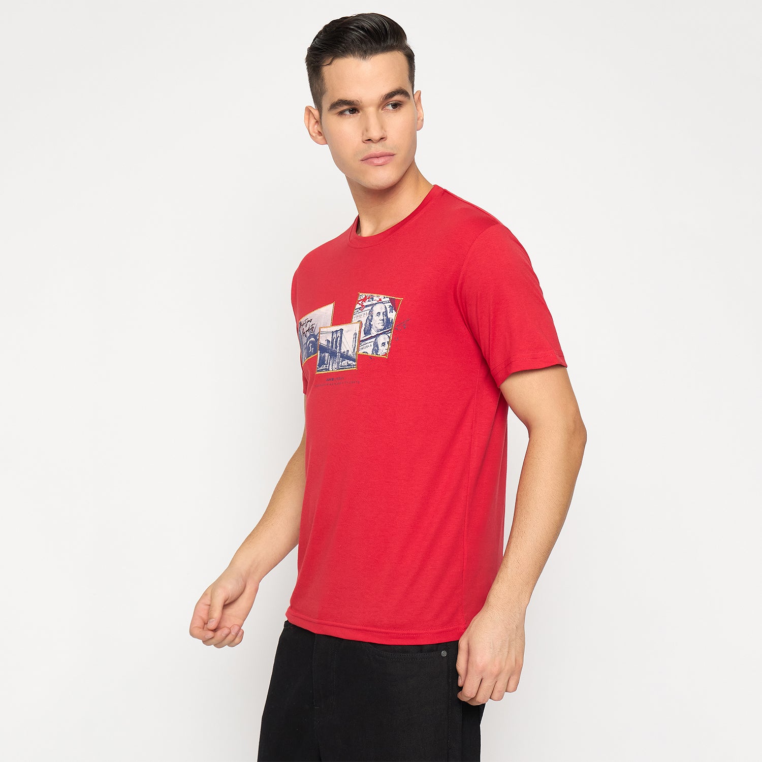 Duke Urban Men Half Sleeve Cotton T-shirt (ONLF301)