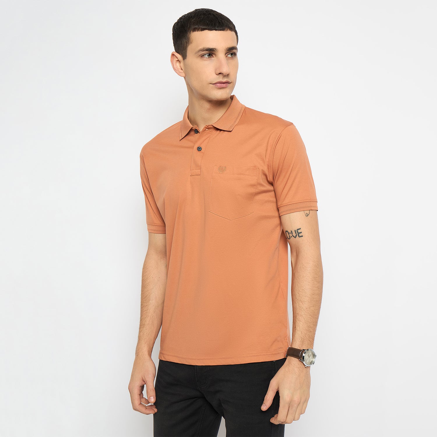 Duke Urban Men Half Sleeve Cotton T-shirt (LF7444)