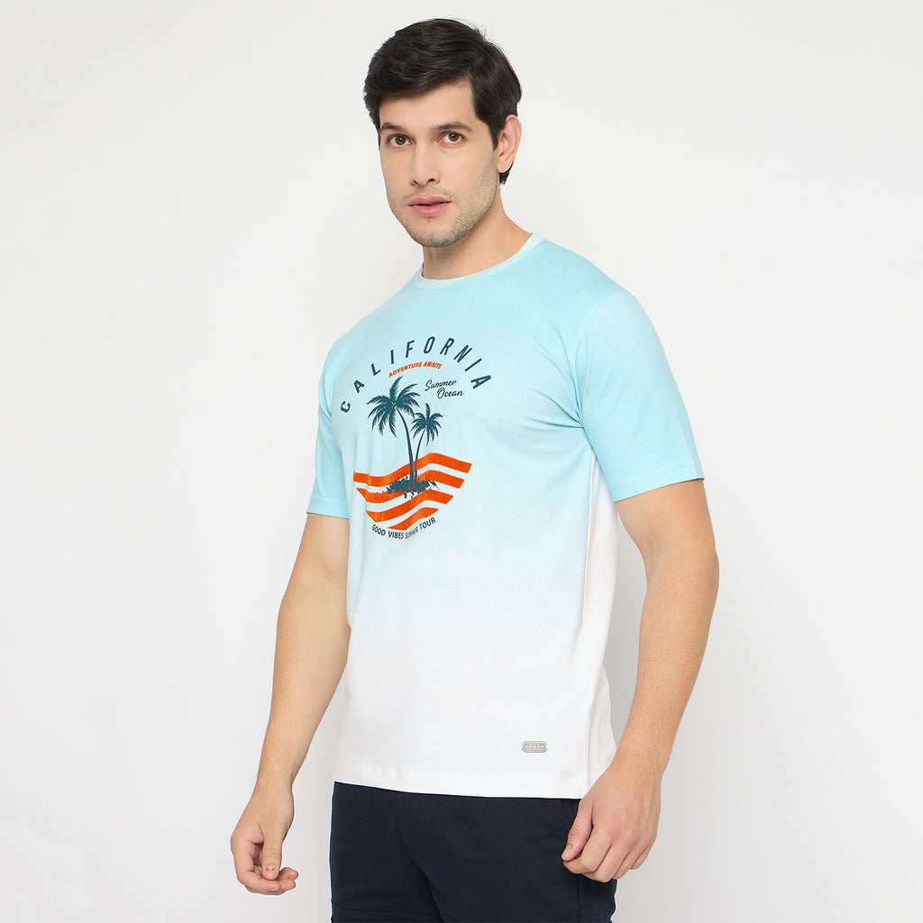 Duke Urban Men Half Sleeve Cotton Tshirt (LF7429)