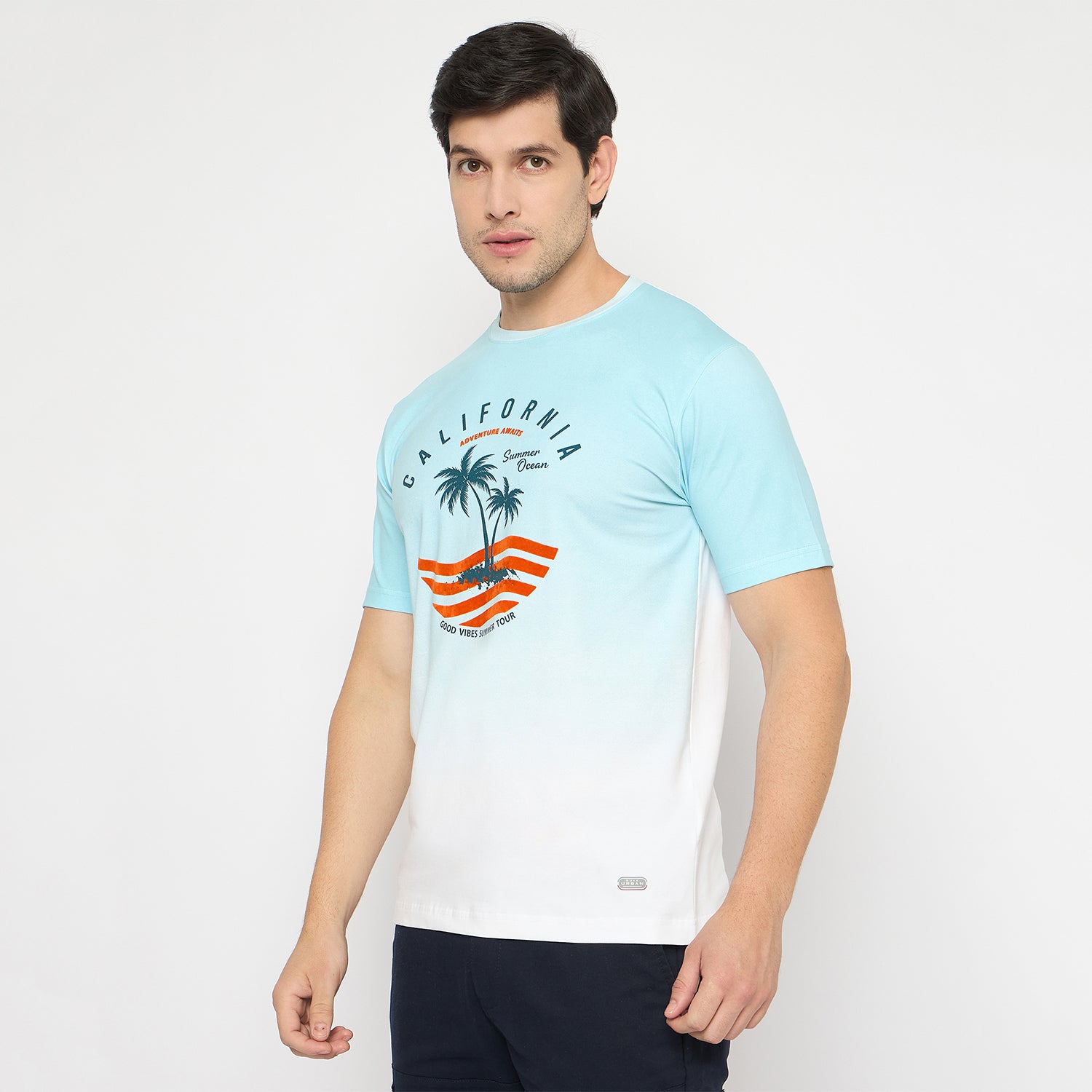 Duke Urban Men Half Sleeve Cotton Tshirt (LF7429)