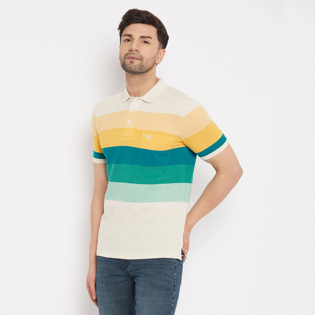 Duke Urban Men Half Sleeve Cotton T-shirt (LF7072)