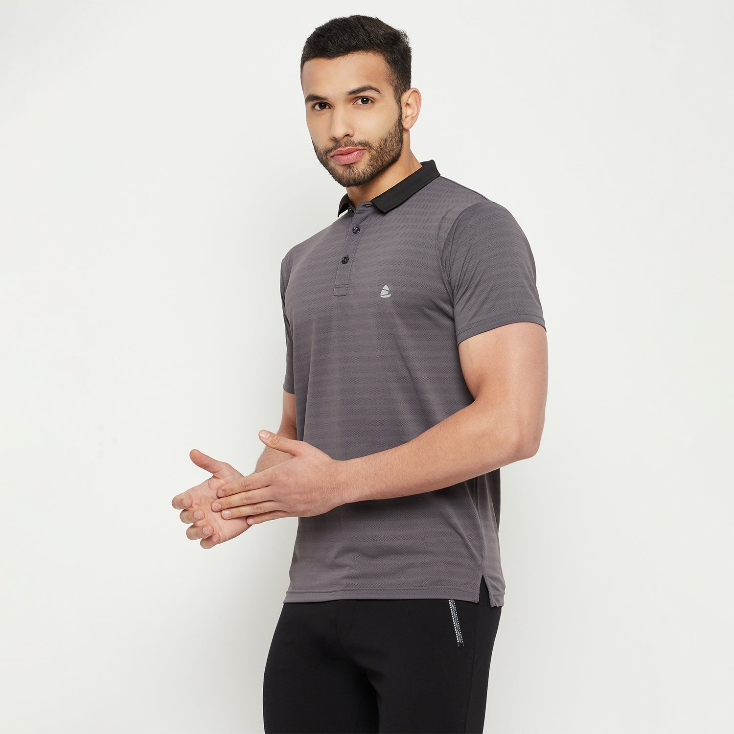 Duke Stardust Men Half Sleeve Polo Neck Cotton T-shirt (1600)