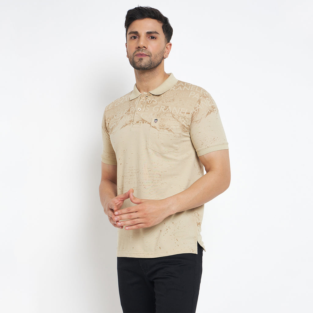 Duke Stardust Men Half Sleeve Cotton T-Shirt (LF7117)