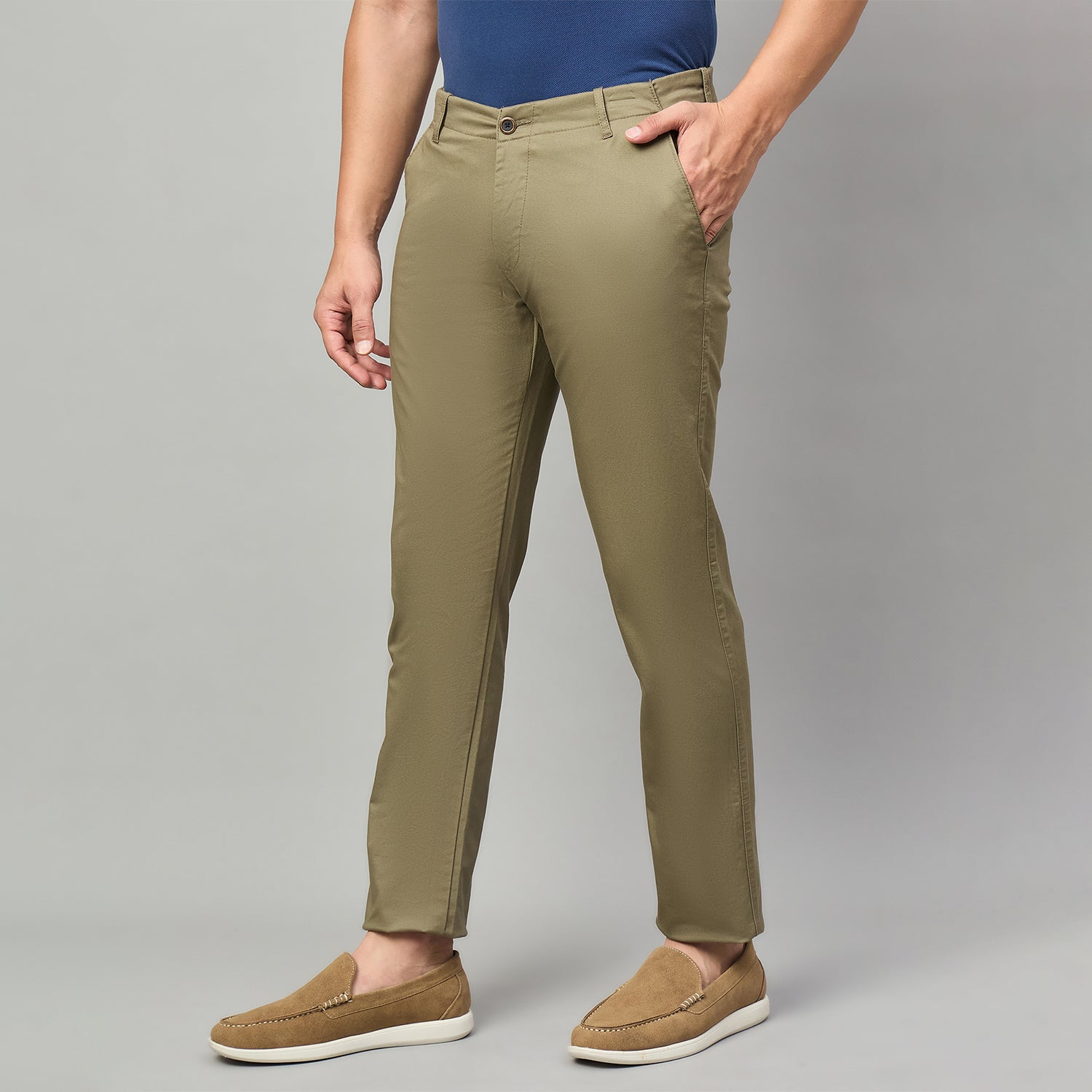 Duke Urban Men Flatfront Narrowfit Trouser (SDT4634)