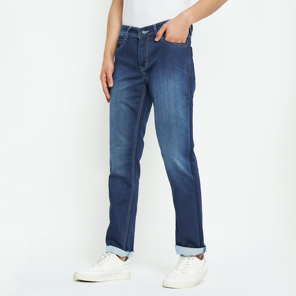 Duke Urban Men Slim Fit Stretchable jeans (SDD5640C)